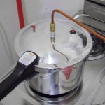 Pressure cooker setup