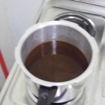 Fermented mixture in pressure cooker