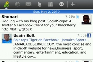 SocialScope Home Screen